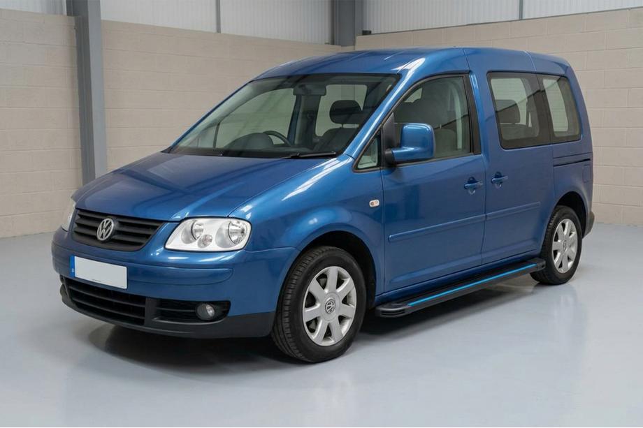 Volkswagen Caddy 2004–2010 Sānu sliekšņi Maya Blue (2 gab., alumīnijs) Image