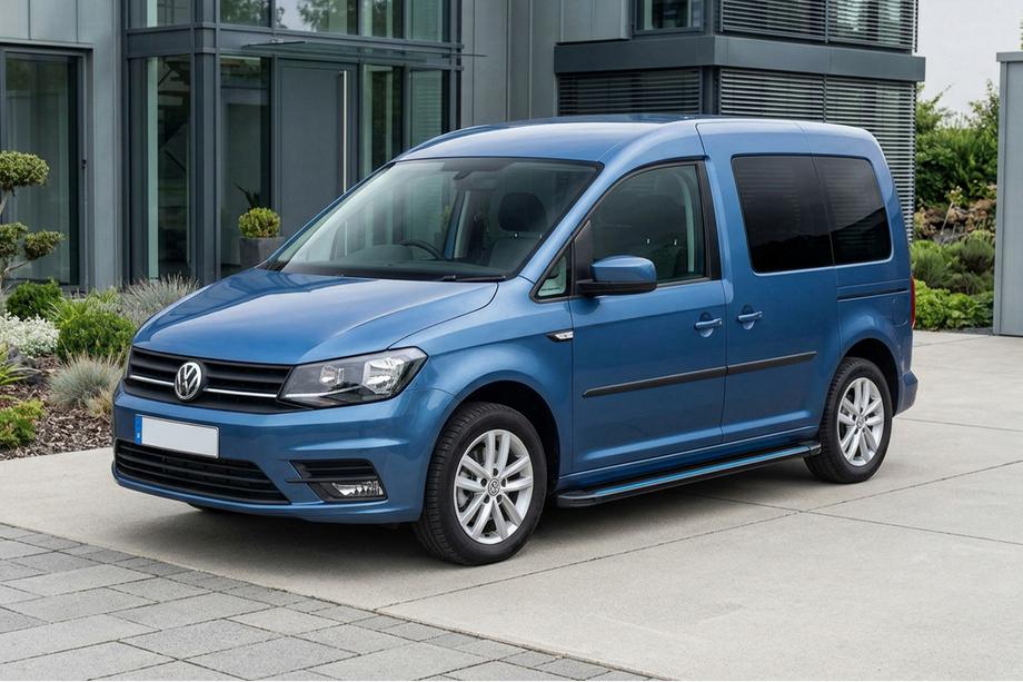 Volkswagen Caddy 2015–2020 Sānu sliekšņi Maya Blue (2 gab., alumīnijs) Image