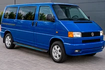 Volkswagen T4 Transporter 1990–2003 Sānu sliekšņi Maya Blue (2 gab., alumīnijs) foto 1