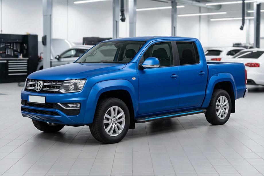 Volkswagen Amarok 2010–2022 Sānu pakāpieni Maya Blue-Black (2 gab., alumīnijs) Image
