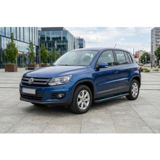 Sānu sliekšņi Maya Blue (2 gab., alumīnijs) Volkswagen Tiguan 2007–2016 foto 1