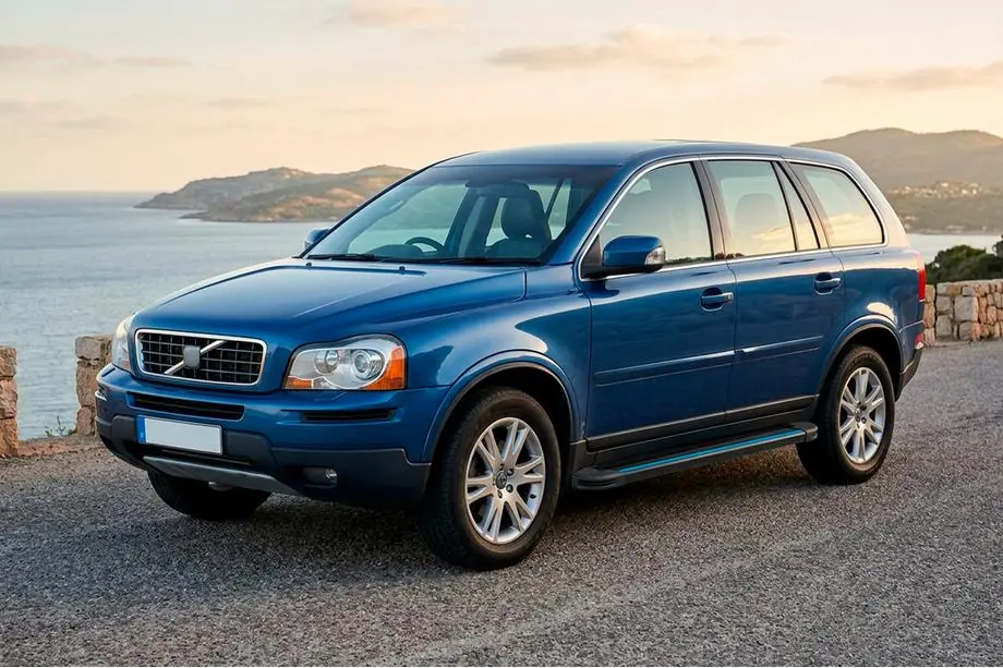 Volvo XC90 2002–2014 Sānu sliekšņi Maya Blue (2 gab., alumīnijs) Image