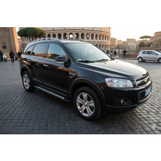 Sānu pakāpieni Vision New Black (2 gab., alumīnijs) Chevrolet Captiva 2006–2019 foto 1