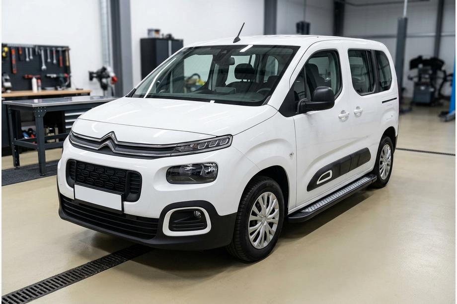 Citroen Berlingo/Multispace 2018– Sānu sliekšņi New Vision Black (2 gab., alumīnijs) Image