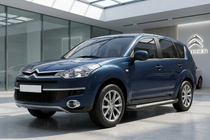 Citroen C-Crosser 2007–2013 Sānu sliekšņi New Vision Black (2 gab., alumīnijs) foto 1