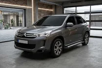 Citroen C-4 Aircross 2012–2017 Sānu sliekšņi New Vision Black (2 gab., alumīnijs) foto 1