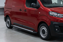 Citroen Jumpy/Dispatch 2017– Sānu pakāpieni Vision New Black (2 gab., alumīnijs) foto 1
