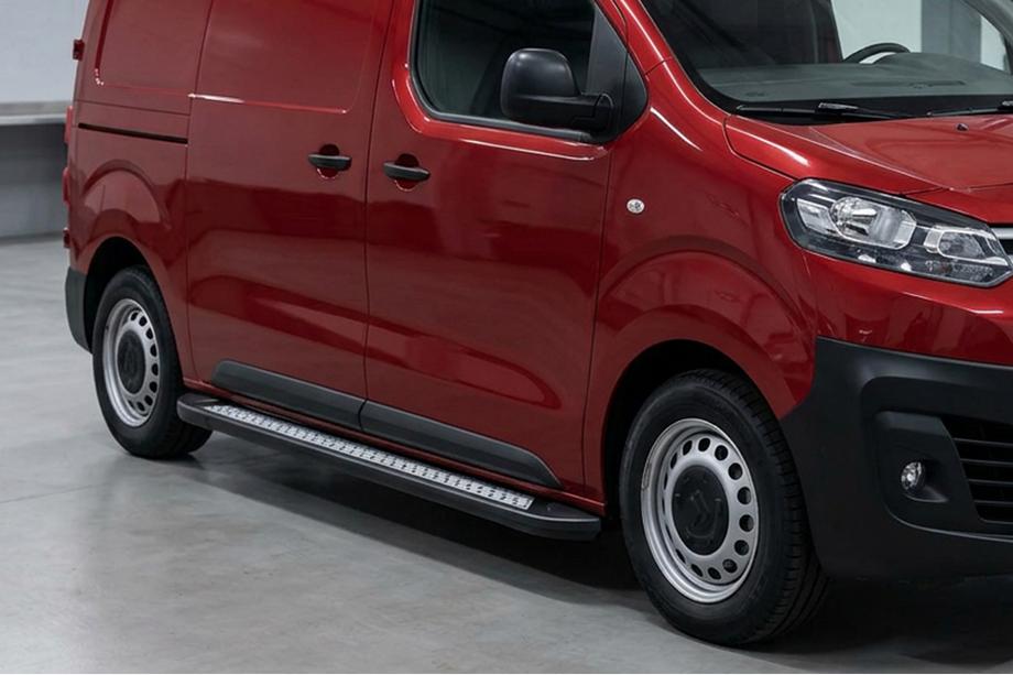 Citroen Jumpy/Dispatch 2017– Sānu pakāpieni Vision New Black (2 gab., alumīnijs) Image