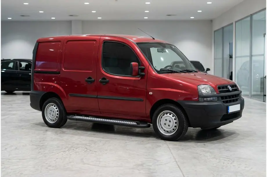 Fiat Doblo I 2001–2005 Sānu sliekšņi New Vision Black (2 gab., alumīnijs) Image
