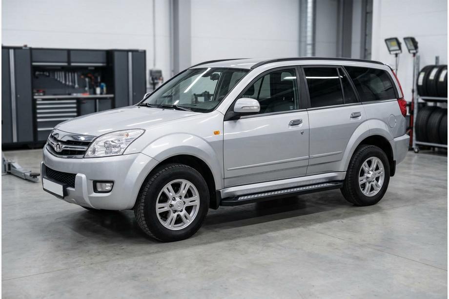 GreatWall Haval/Hover H3 2005–2013 Sānu sliekšņi New Vision Black (2 gab., alumīnijs) Image