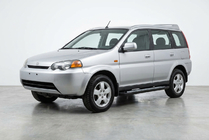 Honda HR-V 1998–2006 Sānu sliekšņi New Vision Black (2 gab., alumīnijs) foto 1