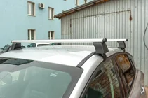 Daewoo Lanos 1998–2017 Jumta šķērsstieņi Ercul V4 (hromēti, pāris) foto 1