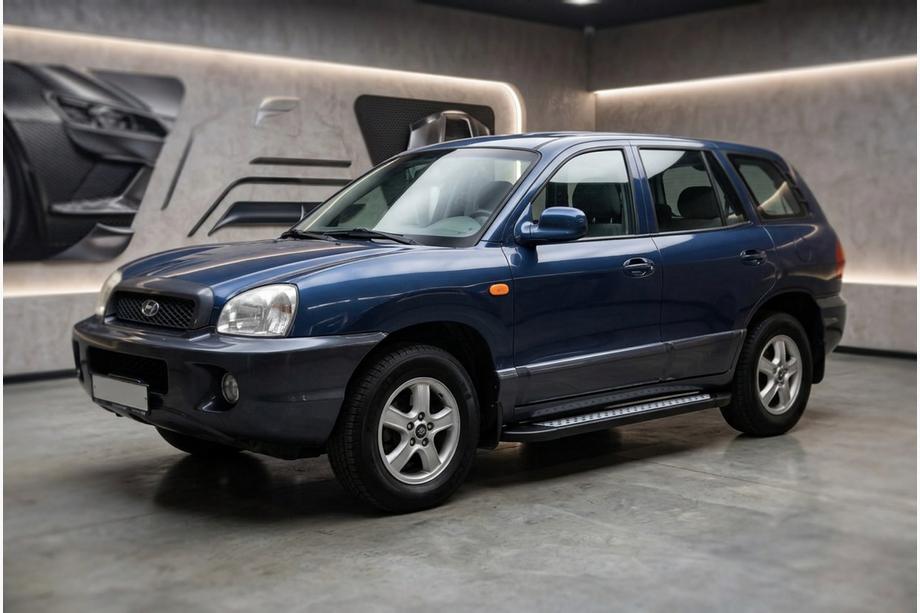 Hyundai Santa Fe 1 2000–2006 Sānu sliekšņi New Vision Black (2 gab., alumīnijs) Image