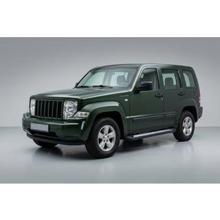 Sānu pakāpieni Vision New Black (2 gab., alumīnijs) Jeep Cherokee/Liberty 2007–2013 foto 1