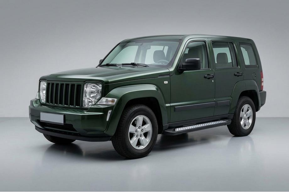 Jeep Cherokee/Liberty 2007–2013 Sānu pakāpieni Vision New Black (2 gab., alumīnijs) Image