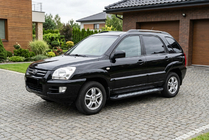 Kia Sportage 2004–2010 Sānu pakāpieni Vision New Black (2 gab., alumīnijs) foto 1