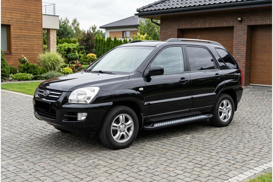 Kia Sportage 2004–2010 Sānu pakāpieni Vision New Black (2 gab., alumīnijs) Image