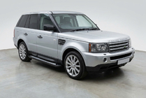 Range Rover Sport 2005–2013 Sānu sliekšņi New Vision Black (2 gab., alumīnijs) foto 1