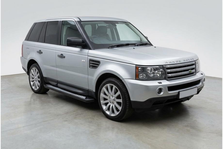 Range Rover Sport 2005–2013 Sānu sliekšņi New Vision Black (2 gab., alumīnijs) Image