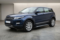 Range Rover Evoque 2012–2018 Sānu sliekšņi New Vision Black (2 gab., alumīnijs) foto 1
