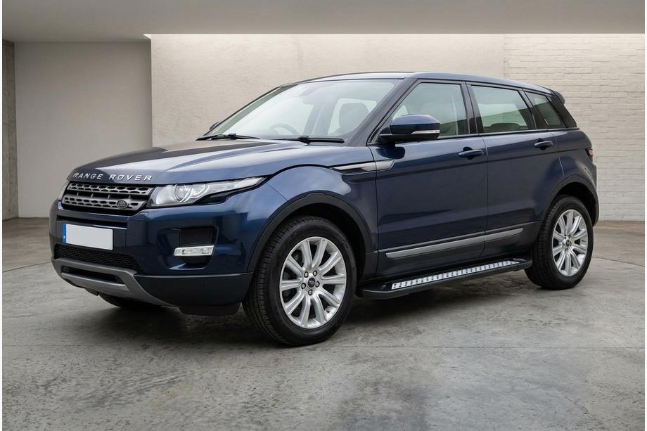 Range Rover Evoque 2012–2018 Sānu sliekšņi New Vision Black (2 gab., alumīnijs) Image