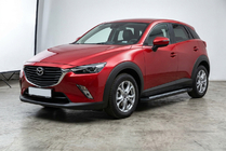 Mazda CX-3 2015– Sānu pakāpieni Vision New Black (2 gab., alumīnijs) foto 1