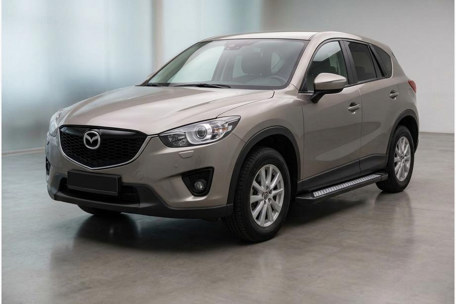 Mazda CX-5 2012–2017 Sānu sliekšņi New Vision Black (2 gab., alumīnijs) Image