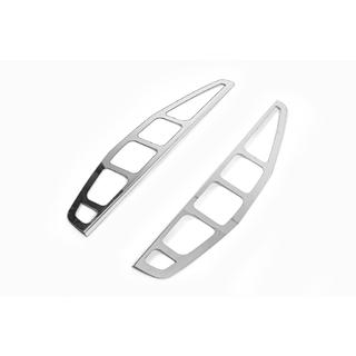 Aizmugurējo stop lukturu uzlikas (2 gab., nerūsējošais tērauds) Fiat Doblo I 2001–2005 foto 3