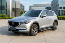 Mazda CX-5 2017–2025 Sānu sliekšņi New Vision Black (2 gab., alumīnijs) foto 1