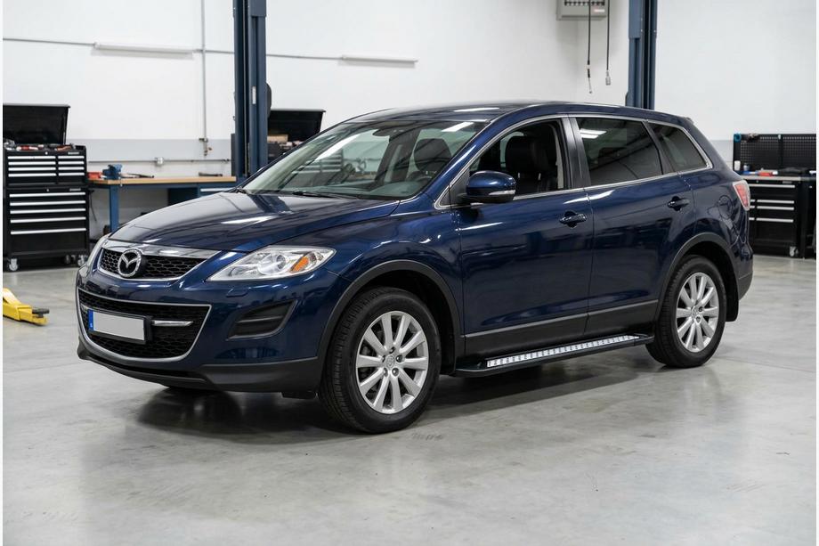 Mazda CX-9 2007–2016 Sānu sliekšņi New Vision Black (2 gab., alumīnijs) Image