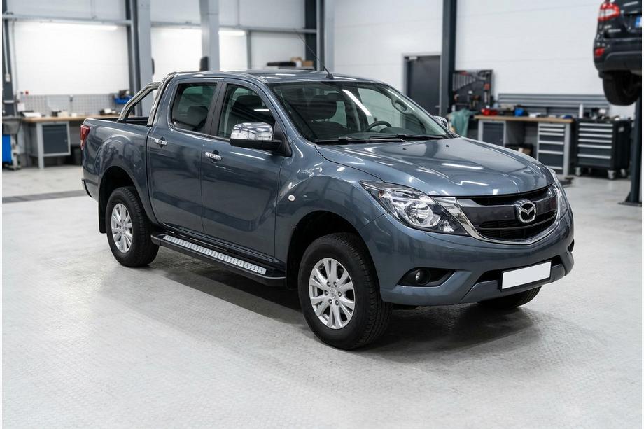 Mazda BT-50 2012– Sānu sliekšņi New Vision Black (2 gab., alumīnijs) Image