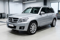 Mercedes GLK class X204 2008–2015 Sānu sliekšņi New Vision Black (2 gab., alumīnijs) foto 1