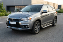 Mitsubishi ASX 2010–2023 Sānu sliekšņi New Vision Black (2 gab., alumīnijs) foto 1