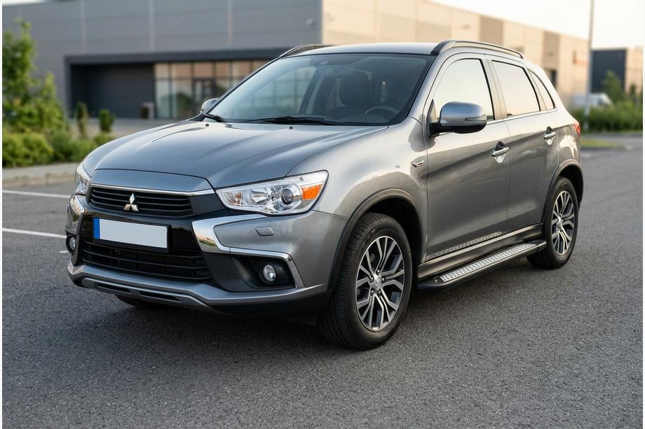 Mitsubishi ASX 2010–2023 Sānu sliekšņi New Vision Black (2 gab., alumīnijs) Image