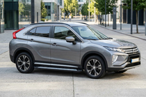 Mitsubishi Eclipse Cross 2017– Sānu sliekšņi New Vision Black (2 gab., alumīnijs) foto 1