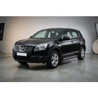 Sānu sliekšņi New Vision Black (2 gab., alumīnijs) Nissan Qashqai 2007–2010 foto 1