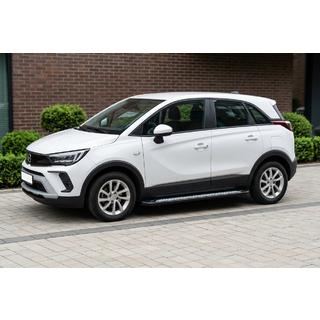 Sānu sliekšņi New Vision Black (2 gab., alumīnijs) Opel Crossland X 2017–2024 foto 1