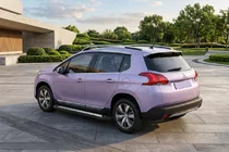 Peugeot 3008 2008–2016 Sānu sliekšņi New Vision Black (2 gab., alumīnijs) foto 1