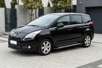 Peugeot 5008 2009–2016 Sānu sliekšņi New Vision Black (2 gab., alumīnijs) foto 1