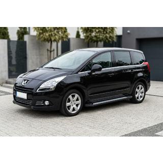 Sānu sliekšņi New Vision Black (2 gab., alumīnijs) Peugeot 5008 2009–2016 foto 1