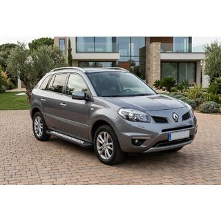 Sānu sliekšņi New Vision Black (2 gab., alumīnijs) Renault Koleos 2008–2016 foto 1