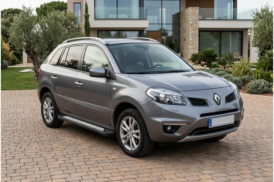Renault Koleos 2008–2016 Sānu sliekšņi New Vision Black (2 gab., alumīnijs) Image