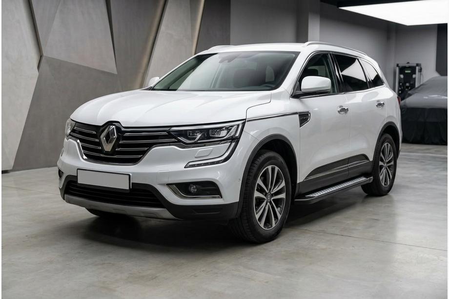 Renault Koleos 2016–2024 Sānu sliekšņi New Vision Black (2 gab., alumīnijs) Image