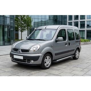 Sānu sliekšņi New Vision Black (2 gab., alumīnijs) Renault Kangoo 1998–2008 foto 1
