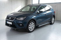 Seat Arona 2017– Sānu sliekšņi New Vision Black (2 gab., alumīnijs) foto 1