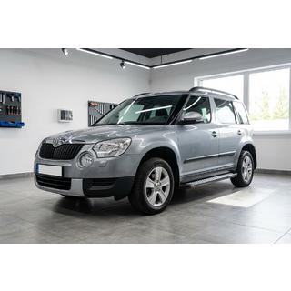 Sānu sliekšņi New Vision Black (2 gab., alumīnijs) Skoda Yeti 2009–2017 foto 1