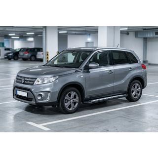 Sānu sliekšņi New Vision Black (2 gab., alumīnijs) Suzuki Vitara 2015– foto 1