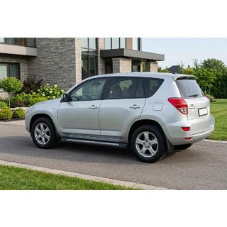 Sānu sliekšņi New Vision Black (2 gab., alumīnijs) Toyota Rav 4 2006–2013 foto 1