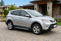Toyota Rav 4 2013–2018 Sānu sliekšņi New Vision Black (2 gab., alumīnijs) foto 1