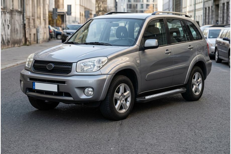 Toyota Rav 4 2001–2005 Sānu sliekšņi New Vision Black (2 gab., alumīnijs) Image